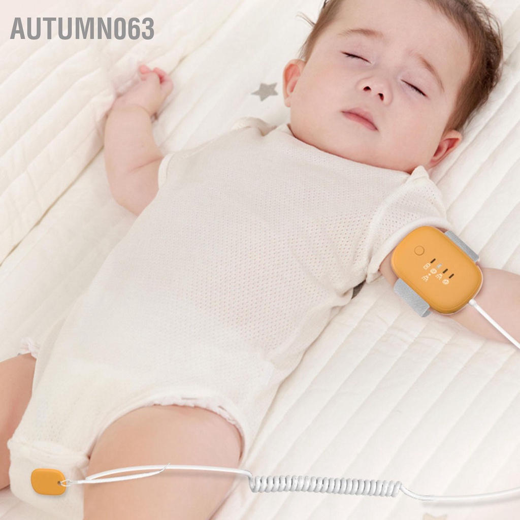 Autumn063 Màn hình đái dầm Báo động kéo dài màu cam cho bé trai gái Trẻ em