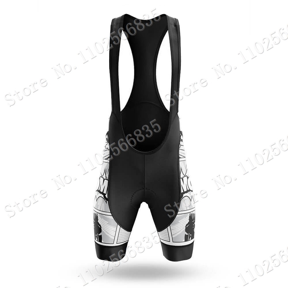 Bộ Đồ Đạp Xe Ngắn Tay Họa Tiết Hoạt Hình Comic 2023 Bang Pow Dành Cho Nam