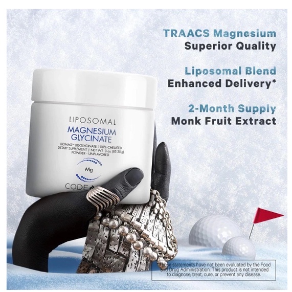 Hàng công ty | Viên bổ sung Magie CodeAge Liposomal Magnesium Glycinate, 240 Capsules | Made in Mỹ | Wheysinhvien