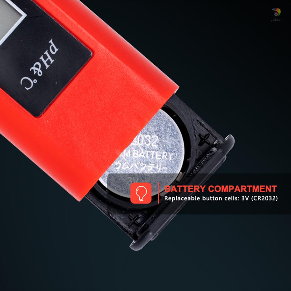 Máy Kiểm Tra Tiết Kiệm Năng Lượng Và Tiết Kiệm Điện pH-007T pH-007T Kiểu Bút pH Độ Chính Xác Cao Với Chức Năng Cảm Biến Nhiệt Độ Tự Động ATC Calibration Và Màn Hình LCD