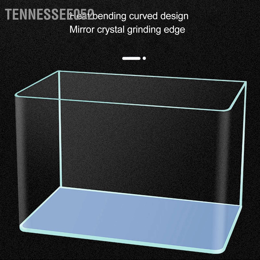 Tennessee052 Bể Cá Cao Cạnh Đánh Bóng Nhiệt Uốn Nhựa Công Nghệ Trong Suốt Cho Gia Đình Phòng Khách Ban Máy Tính Để Bàn