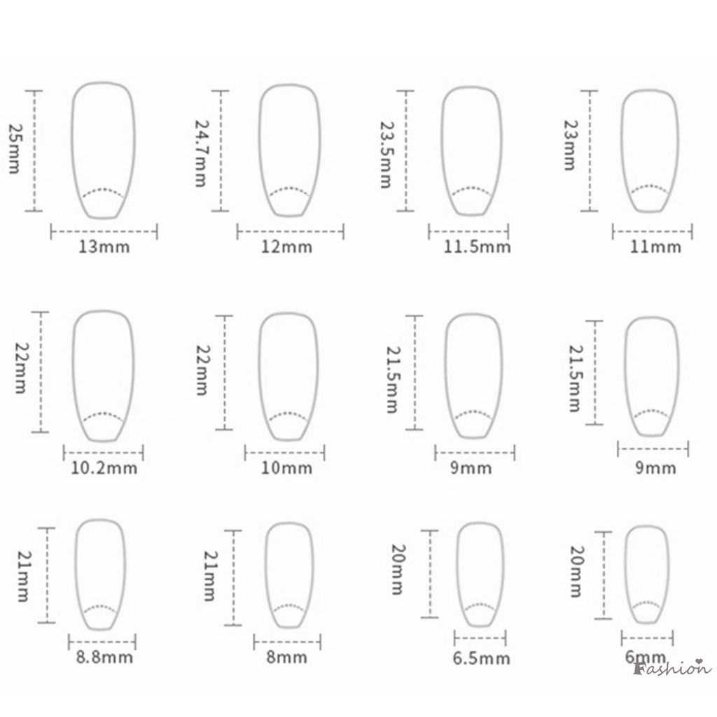 Bộ Móng Tay Giả Lấp Lánh Phủ Toàn Diện Kèm Keo Dán Tiện Dụng