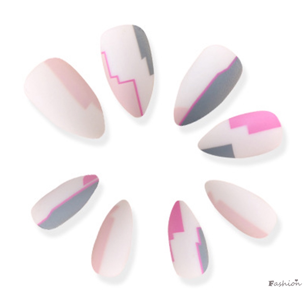 Móng Tay Giả Dạng Nhấn Chống Nước Chống Trầy Xước Nhiều Màu Sắc