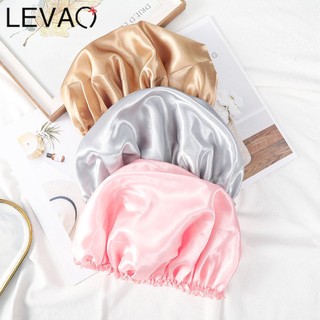Mũ Ngủ Bằng Satin Phối Ren Nhẹ Nhàng Thoải Mái 30cm * 30cm
