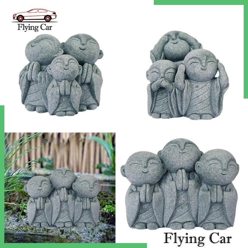 [Lzdjfmy2] Mô Hình Tượng Phật Trang Trí Hồ Cá / Tiểu Cảnh Để Bàn / Xe Hơi