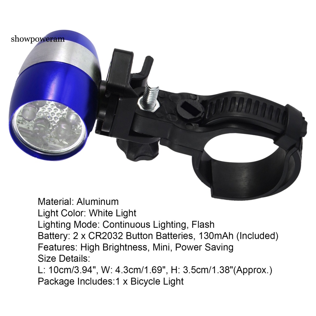 Đèn Led Nhỏ Gắn Phía Trước Xe Đạp Độ Phân Giải Cao