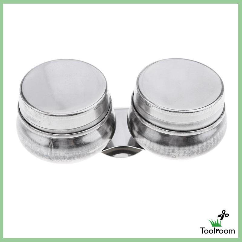 Kẹp Bảng Tròn Hai Lớp Bằng Thép Không Gỉ Tiện Lợi Dành Cho Gia Đình