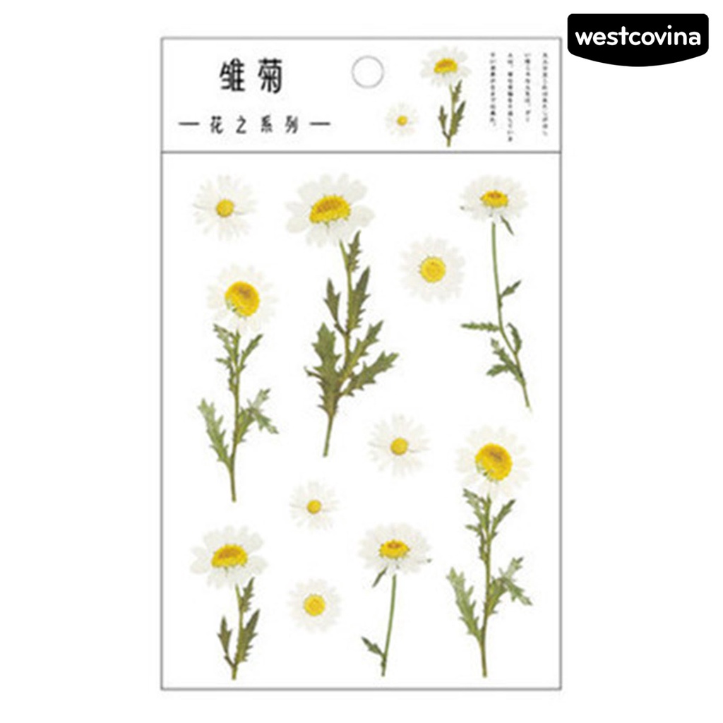 [COD]♪Bộ 2 Miếng Dán Trang Trí Sổ Tay Chống Thấm Nước Tự Dính DIY