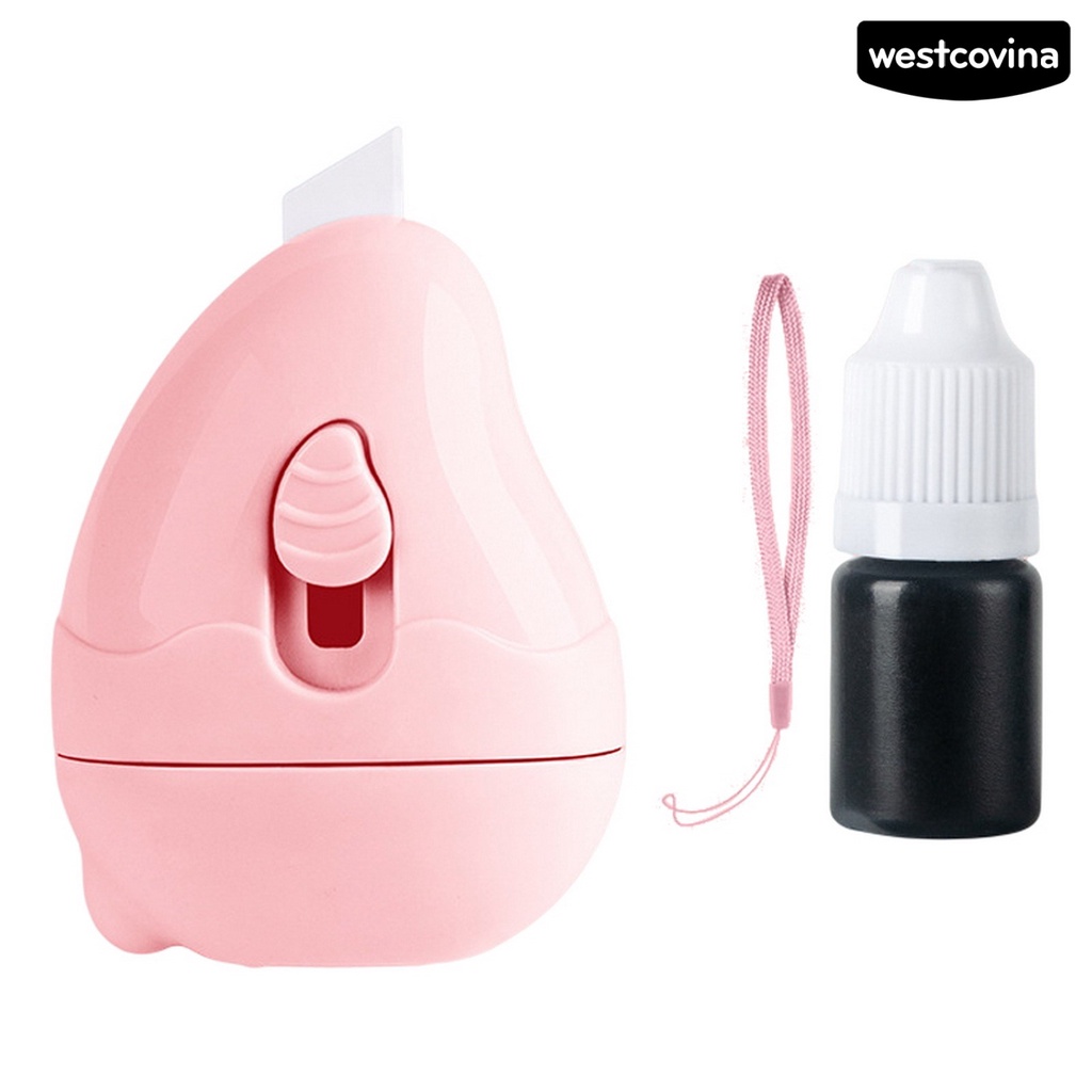 [COD]♪1 Bộ Con Dấu Lăn Nhanh Khô Chống Thấm Nước Giúp Bảo Vệ Sự Riêng Tư Tiện Dụng