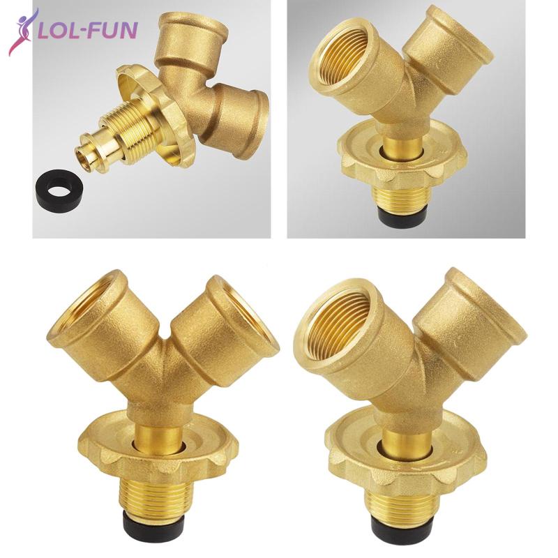 Đầu Nối Chia Khí Gas Hình Chữ Y Siêu Bền Tiện Dụng Cho Cắm Trại / BBQ