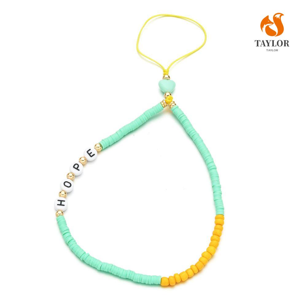 Dây Chuỗi Hạt Mắt Quỷ Handmade TAYLOR1 Trang Trí Điện Thoại Di Động DIY