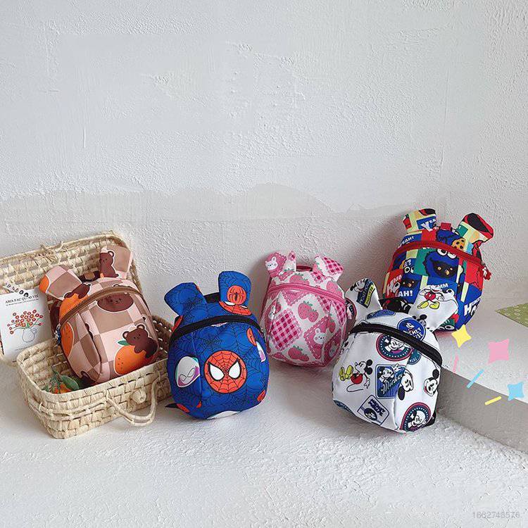 Ba Lô Đi Học Cỡ Lớn Chống Thấm Nước In Họa Tiết Disney / Người Nhện Thời Trang Cho Bé Mẫu
