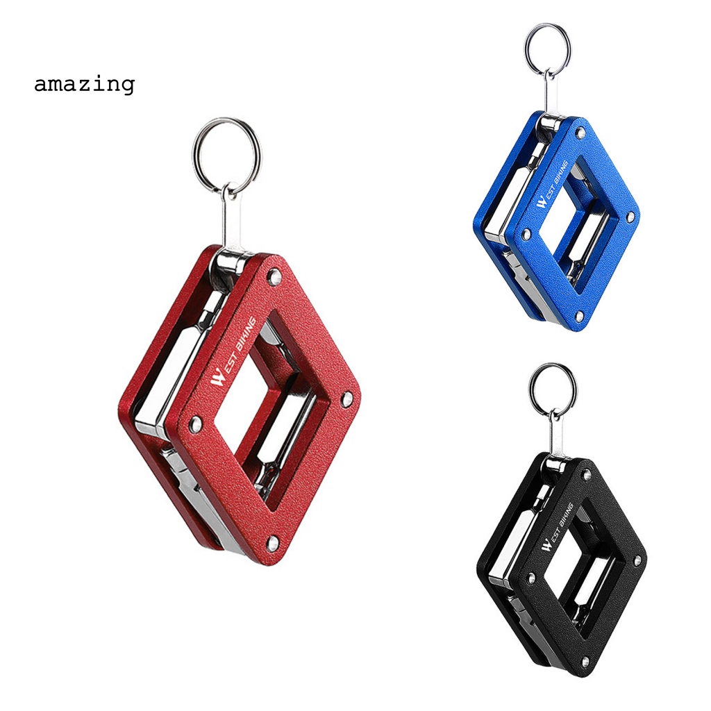 Dụng Cụ Sửa Chữa Xe Đạp Bằng Hợp Kim Nhôm Hình Lục Giác Gọn Nhẹ