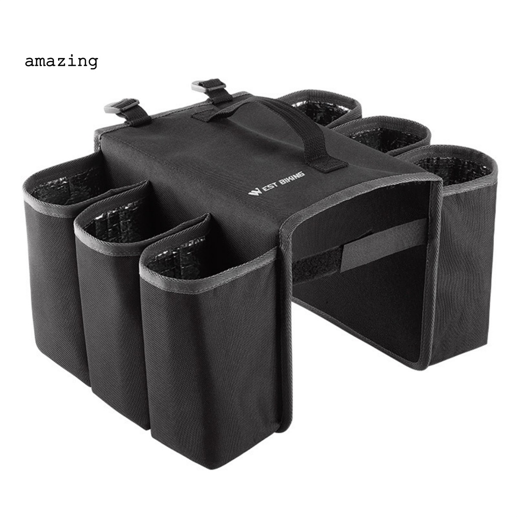 Yên Sau Xe Đạp 6 Ngăn Siêu Nhẹ Đa Năng Tiện Dụng