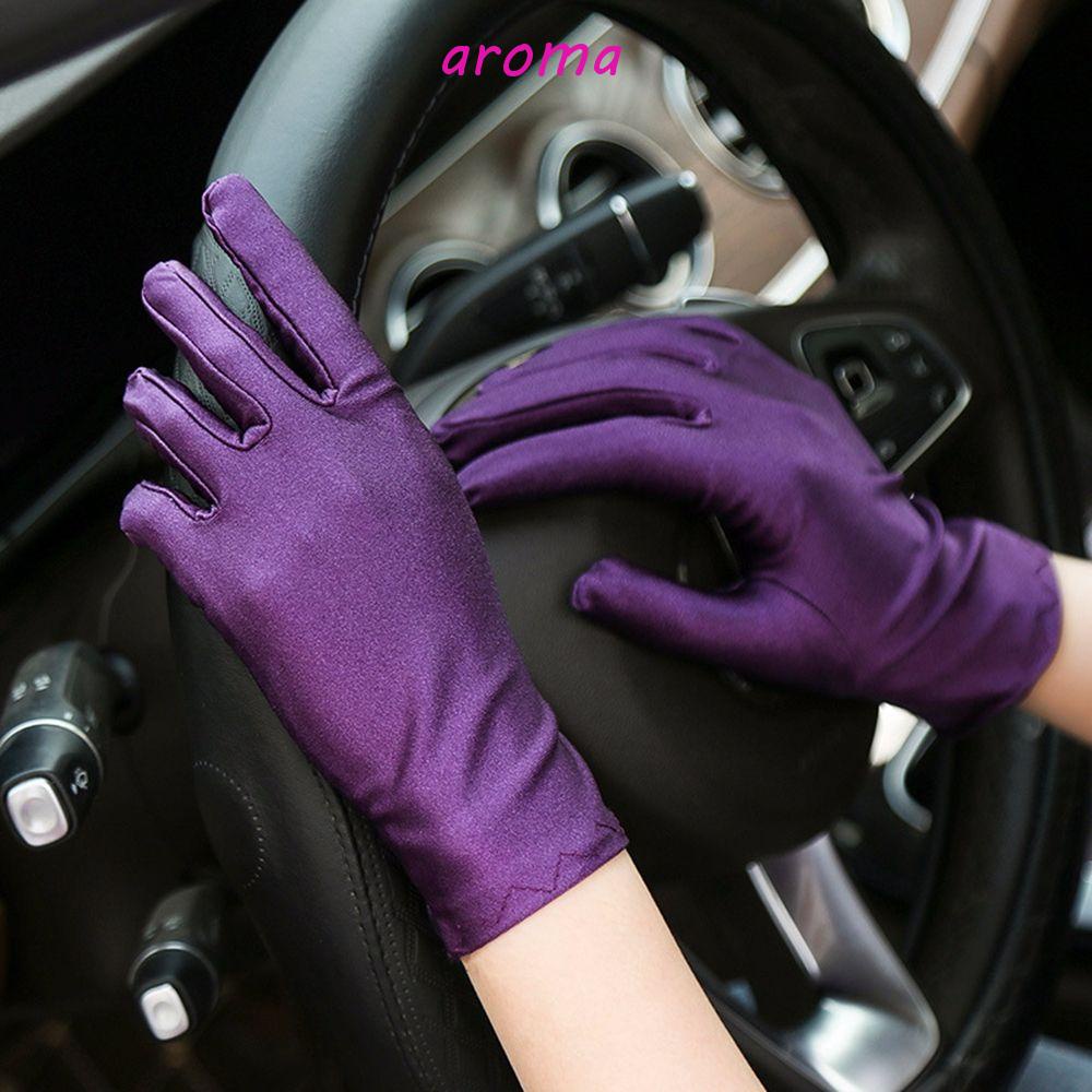 Găng Tay Lái Xe Thể Thao Chống Mài Mòn Thoáng Khí Màu Sắc Tinh Khiết Có Mùi Thơm