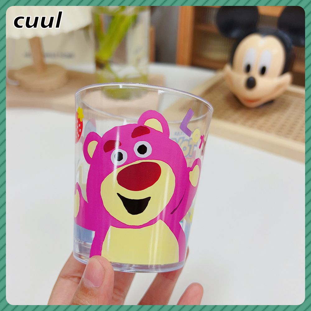 Còn Hàng Cốc Uống Nước Hình Gấu Dâu Tây Dễ Thương Cốc Uống Nước Đôi Trẻ Em Không Dễ Vỡ Hình Vịt Mickey Donald Hoạt Hình Instagram Cốc Súc Miệng Cốc Cọ Thanh Toán Khi Nhận Hàng