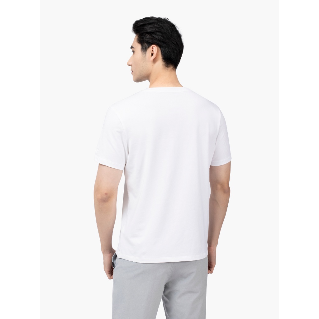 Áo thun nam ARISTINO kiểu dáng basic, chất liệu 100% cotton mềm mại, thân thiện với làn da - AC22