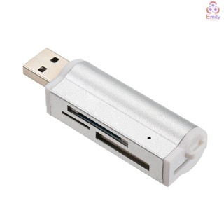 Đầu Đọc Thẻ Nhớ Mini USB 2.0 Cho SD / SD / TF / Ms Duo / Micro Ms (M2) / Ms Pro Duo [19]