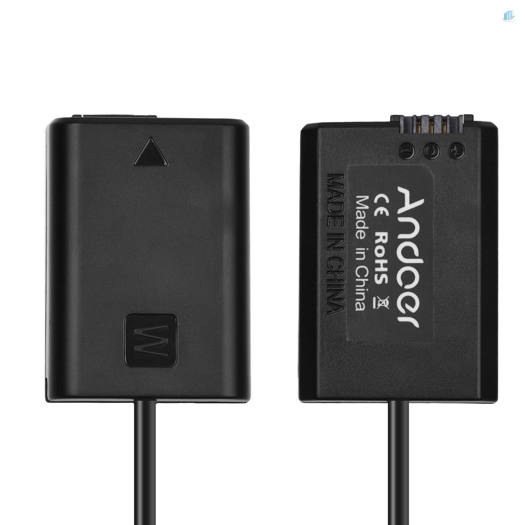 Đầu Nối Pin Andoer Type-C NP-FW50 20W PD Chuyên Dụng Cho Pin A7S2 A7S A7 II R Iii A7M2 A6000 A6300 A6500 A7000