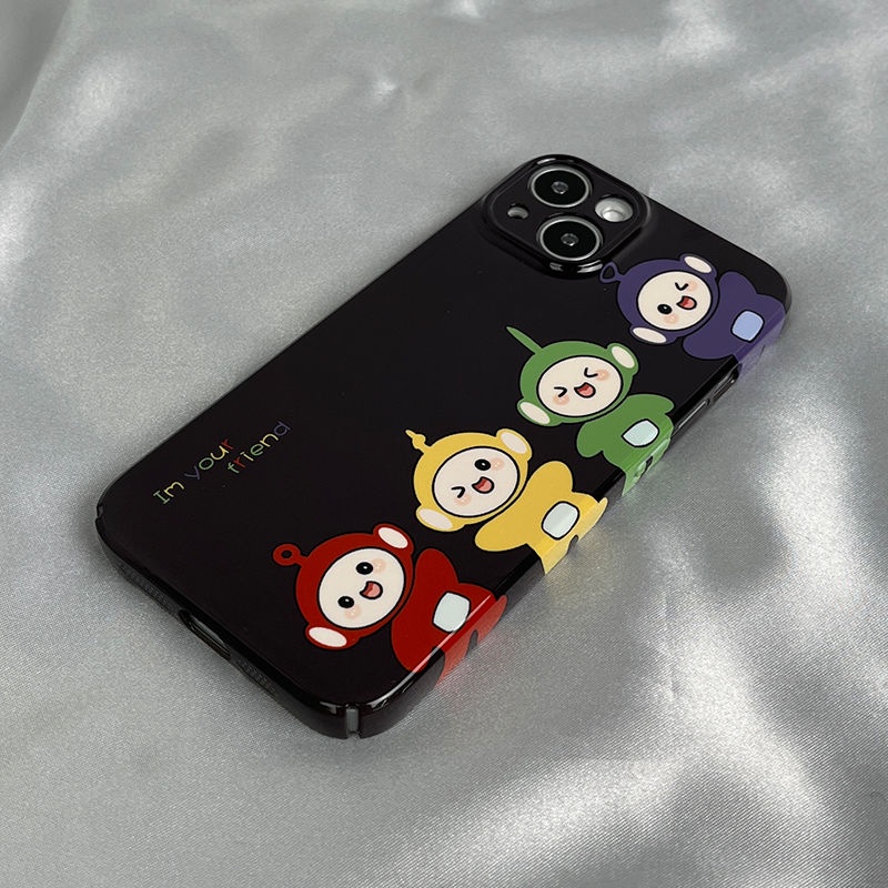 Ốp Điện Thoại Cứng Bảo Vệ Toàn Diện Cho Apple xs Teletubbies 714pro11 iPhone12 iphone13xr / 8 8RWB