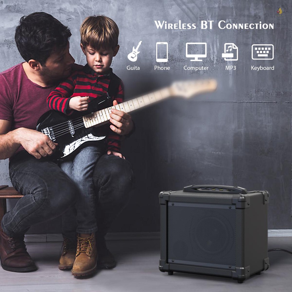 Bộ Khuếch Đại Âm Thanh GA-10 10W BT Hỗ Trợ Làm Sạch / Phân Phối Chế Độ AUX Trong Gain Bass