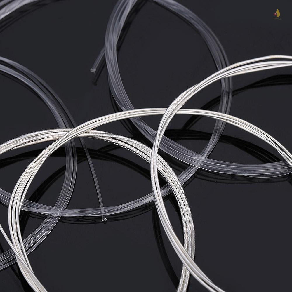 Bộ Dây Đàn SC12 Nylon Mạ Bạc Siêu Nhẹ Chuyên Dụng Cho Guitar Cổ Điển mynice SC12