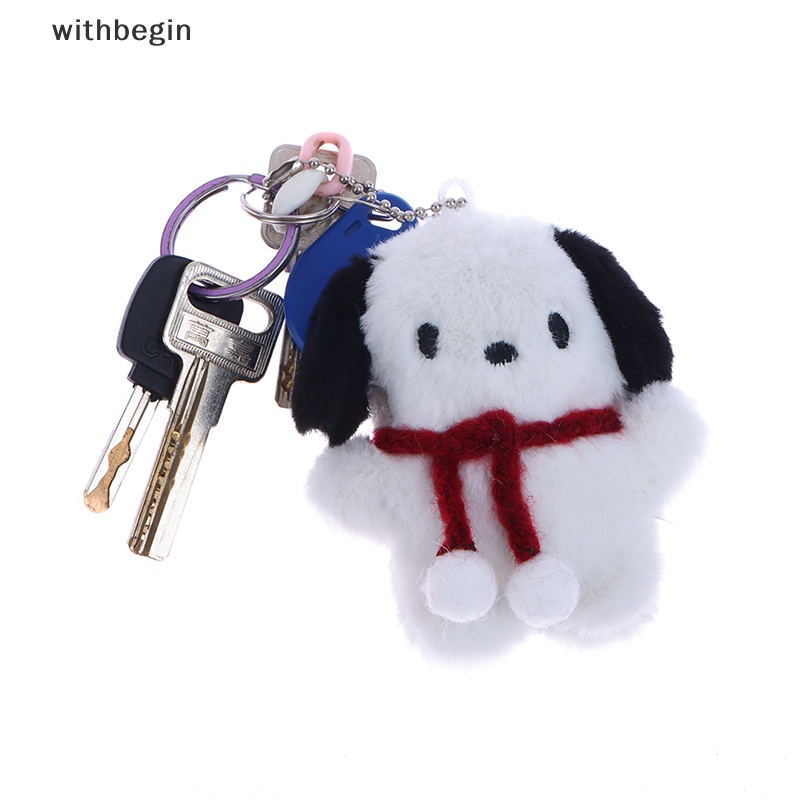 Móc Khóa Hình Gấu / Thỏ Nhồi Bông Đáng Yêu