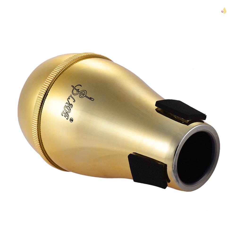 Mynice Dụng Cụ Luyện Tập Đối Trọng Lượng Nhẹ Trombone Thẳng Chất Liệu ABS Bạch Kim Cho Alto Tenor Trombones
