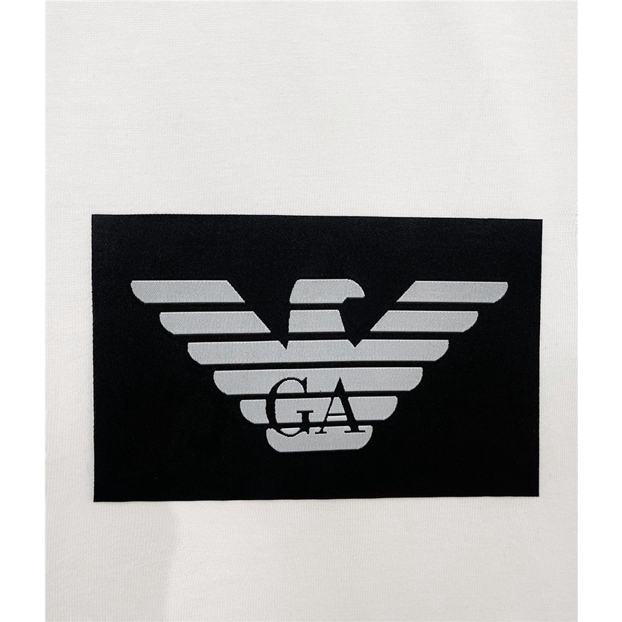 Áo Thun Nam Ngắn Tay Thêu logo Armani1 Size S-4XL