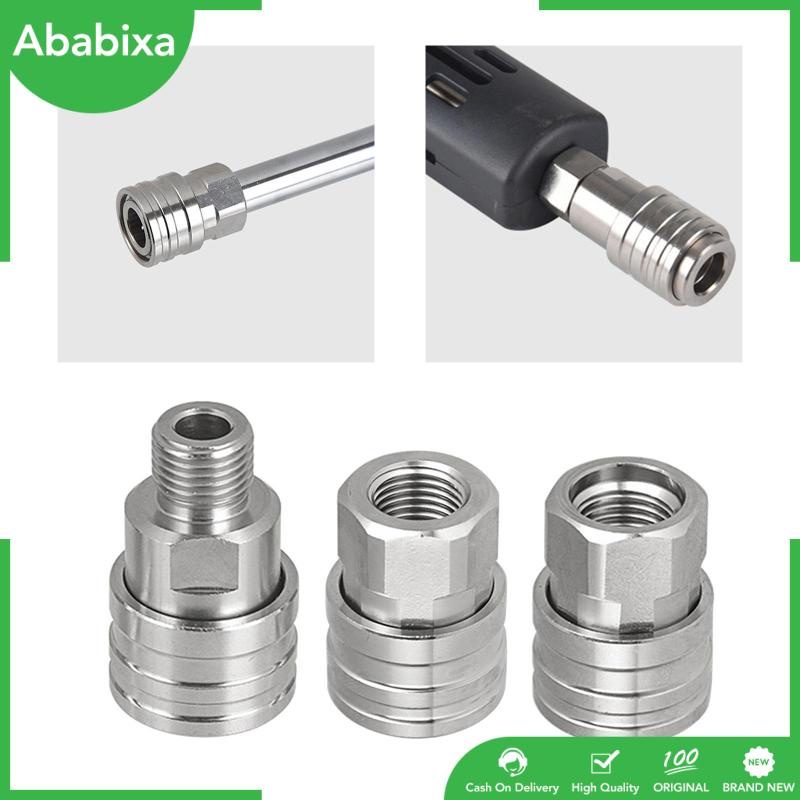 Đầu Nối Áp Suất M14 Bằng Thép Không Gỉ Bền Bỉ Nhỏ Gọn 1 / 4 Dành Cho Vòi Rửa Điện
