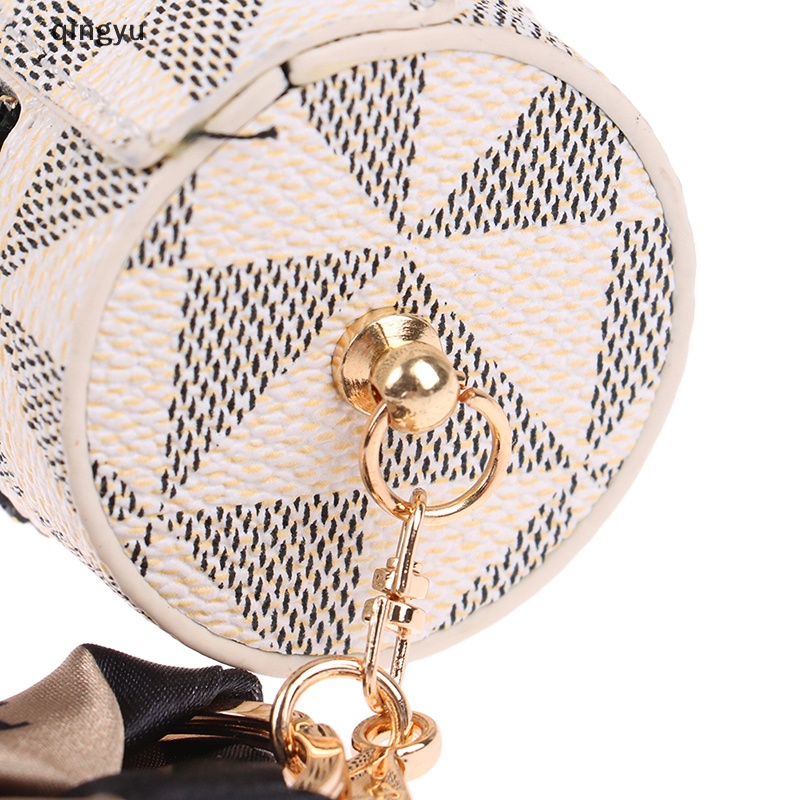 Móc Khóa Da Hình Xô Đựng Son Môi / Túi Xách Độc Đáo