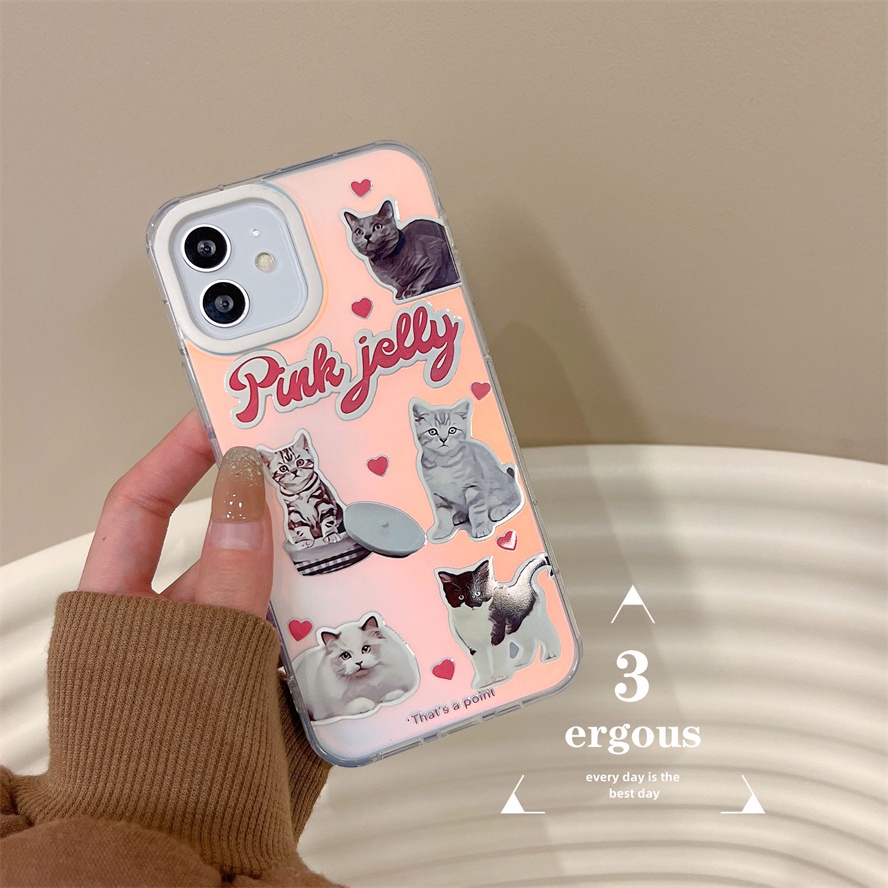 Ốp Điện Thoại Màu Gradient Chống Sốc Cho IPhone 14 13 12 11 Pro Max SE2020 X XR Xs Max 7 8 Plus