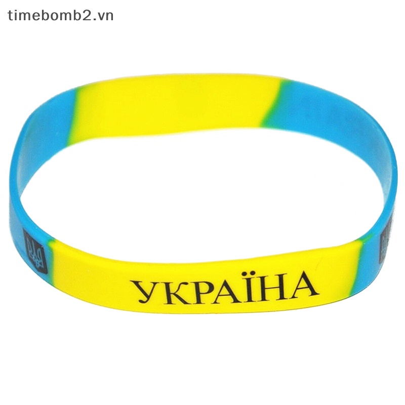 1 Vòng Đeo Tay Thể Thao Co Giãn Hình Quốc Kỳ Đồng Quê