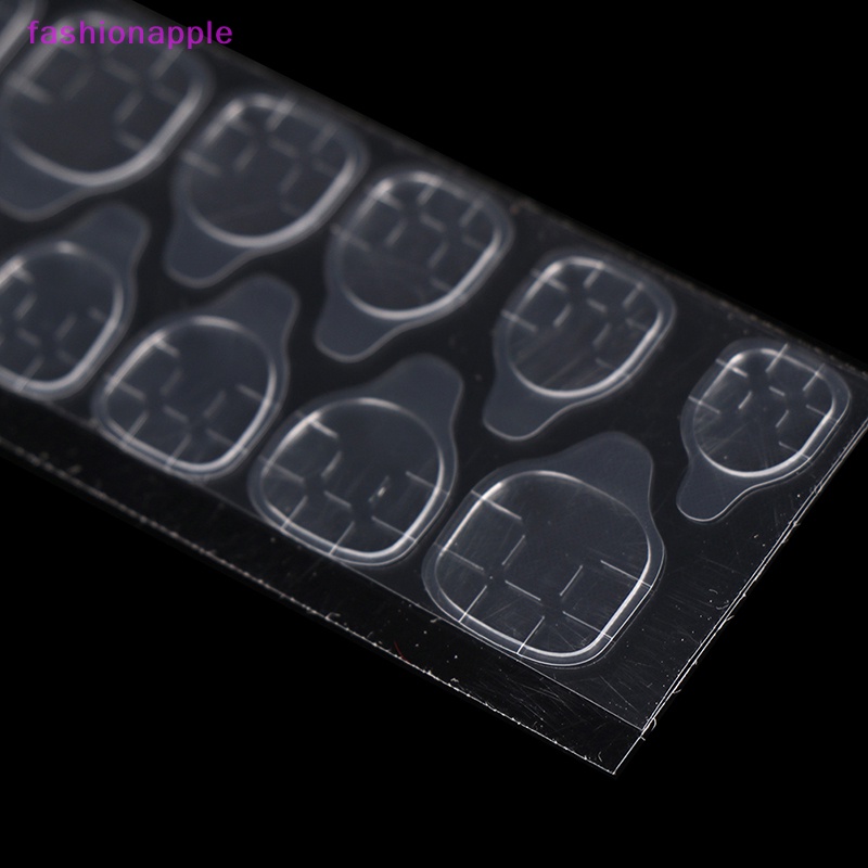 Bộ 10 Miếng Dán Hai Mặt Trong Suốt Dùng Nối Dài Móng Tay