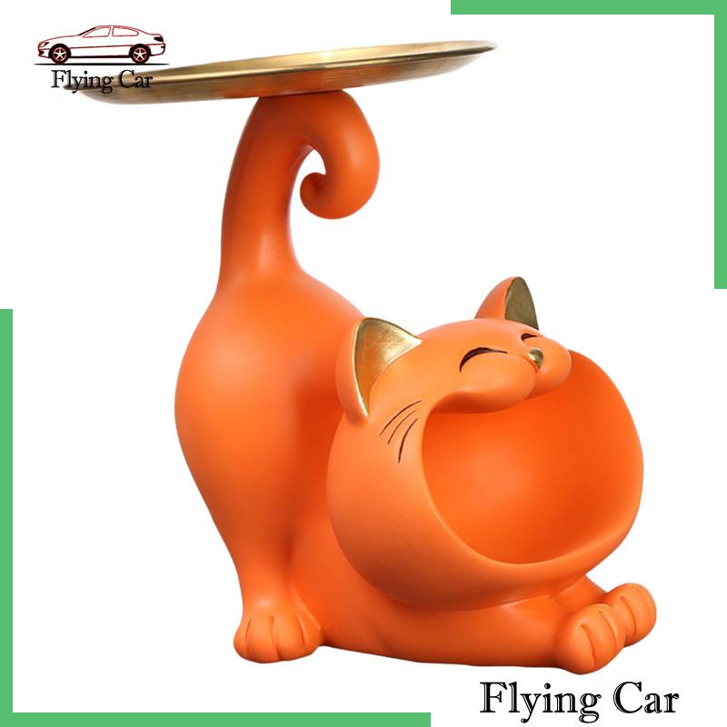 [Lzdjfmy2] Khay Đựng Trang Sức Hình Tượng Mèo Mới Lạ Cho Đám Cưới