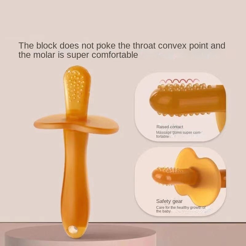 Đồ Chơi Que silicone Ngậm Mọc Răng Chống Ăn Tay Cho Bé
