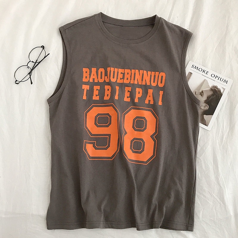 Áo Thun Thể Thao Sát Nách Form Rộng Thời Trang Xu Hướng Cho Nam