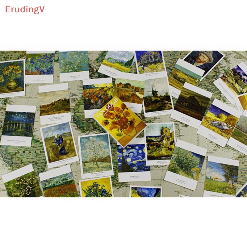 Set 30 Tấm Bưu Thiếp Van Gogh Cổ Điển