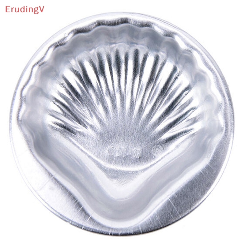 Bộ 5 Khuôn Làm Bánh Handmade Bằng Hợp Kim Nhôm Hình Vỏ Sò