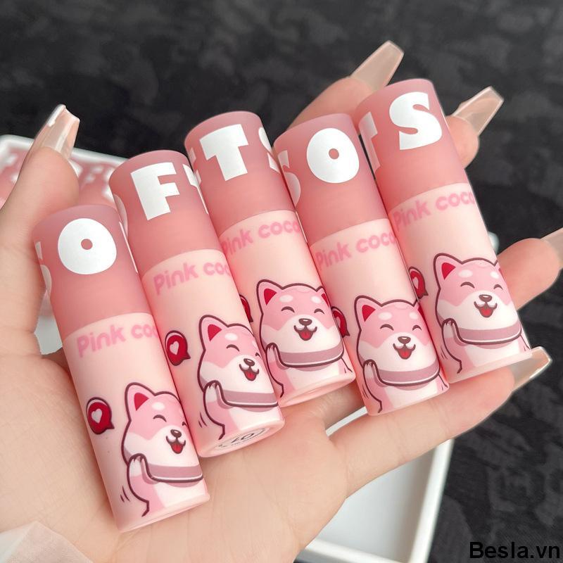 ⭐Màu Hồng PINK COCO® Son Kem Lì Mềm Mịn Lâu Trôi Không Phai Và Làm Sáng Màu Da
