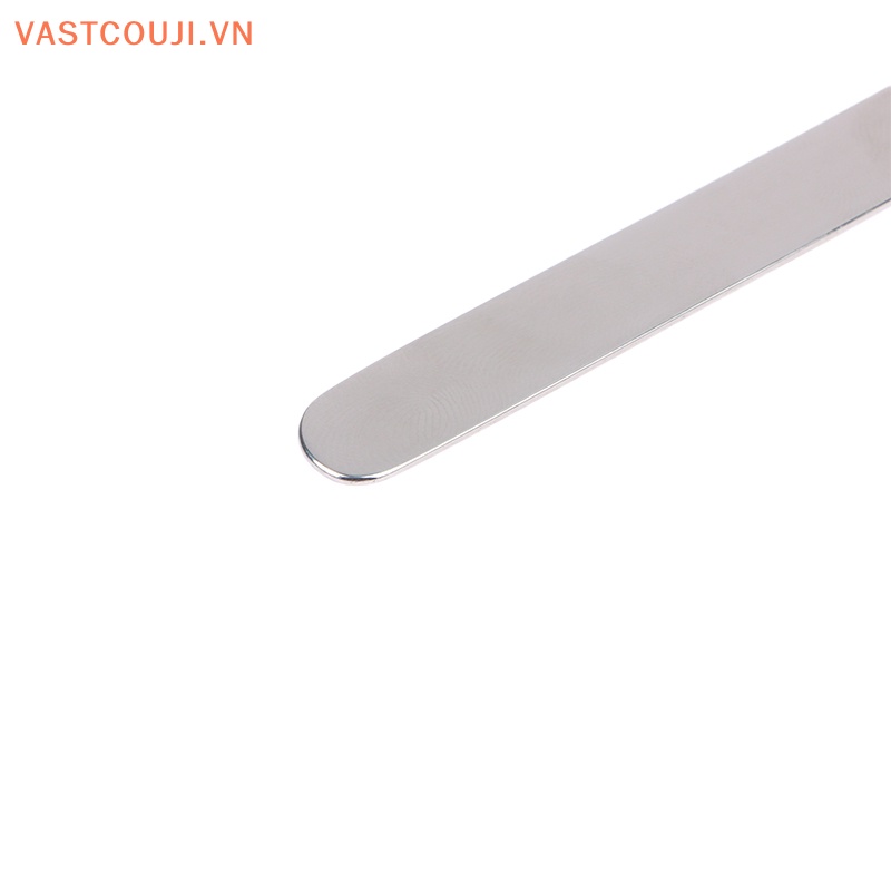1 Dụng Cụ Đánh Phấn Trang Điểm Hai Đầu Bằng Thép Không Gỉ Kèm Túi Đựng PU