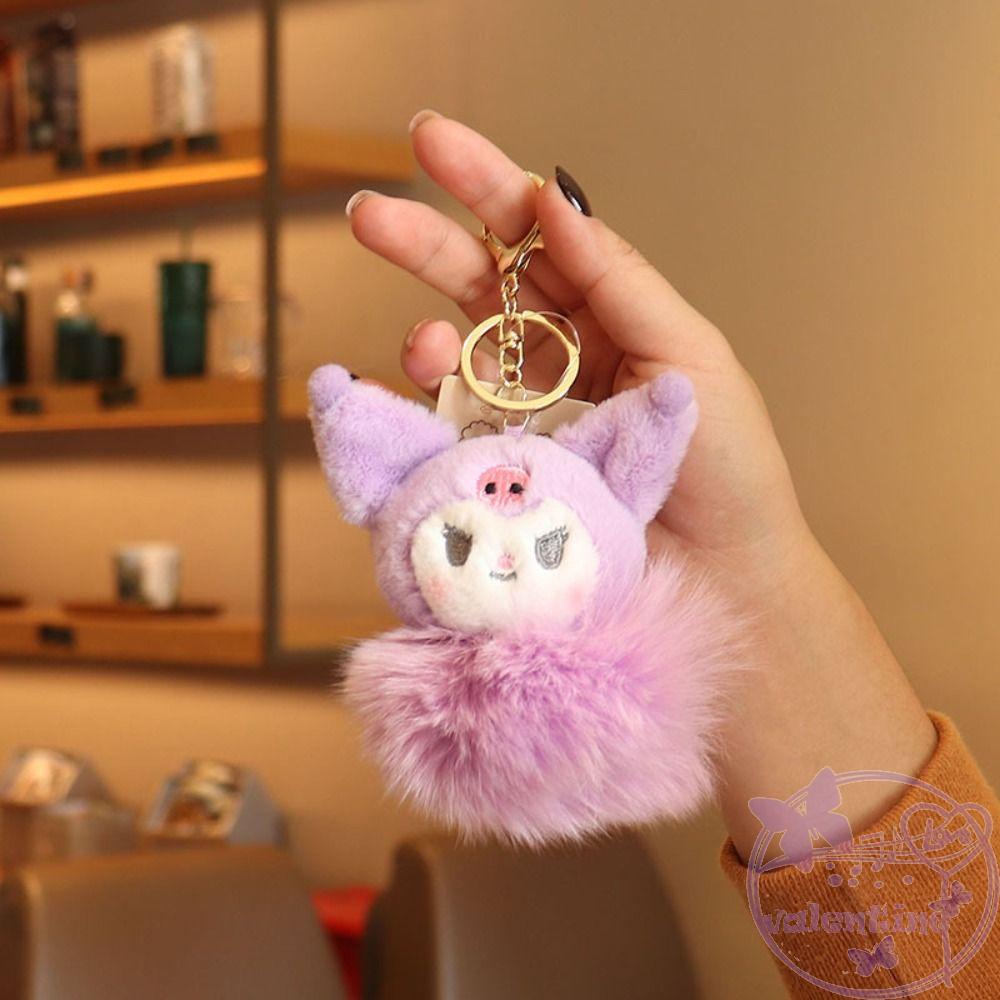 Móc Khóa Hình Búp Bê Nhồi Bông Xinh Xắn