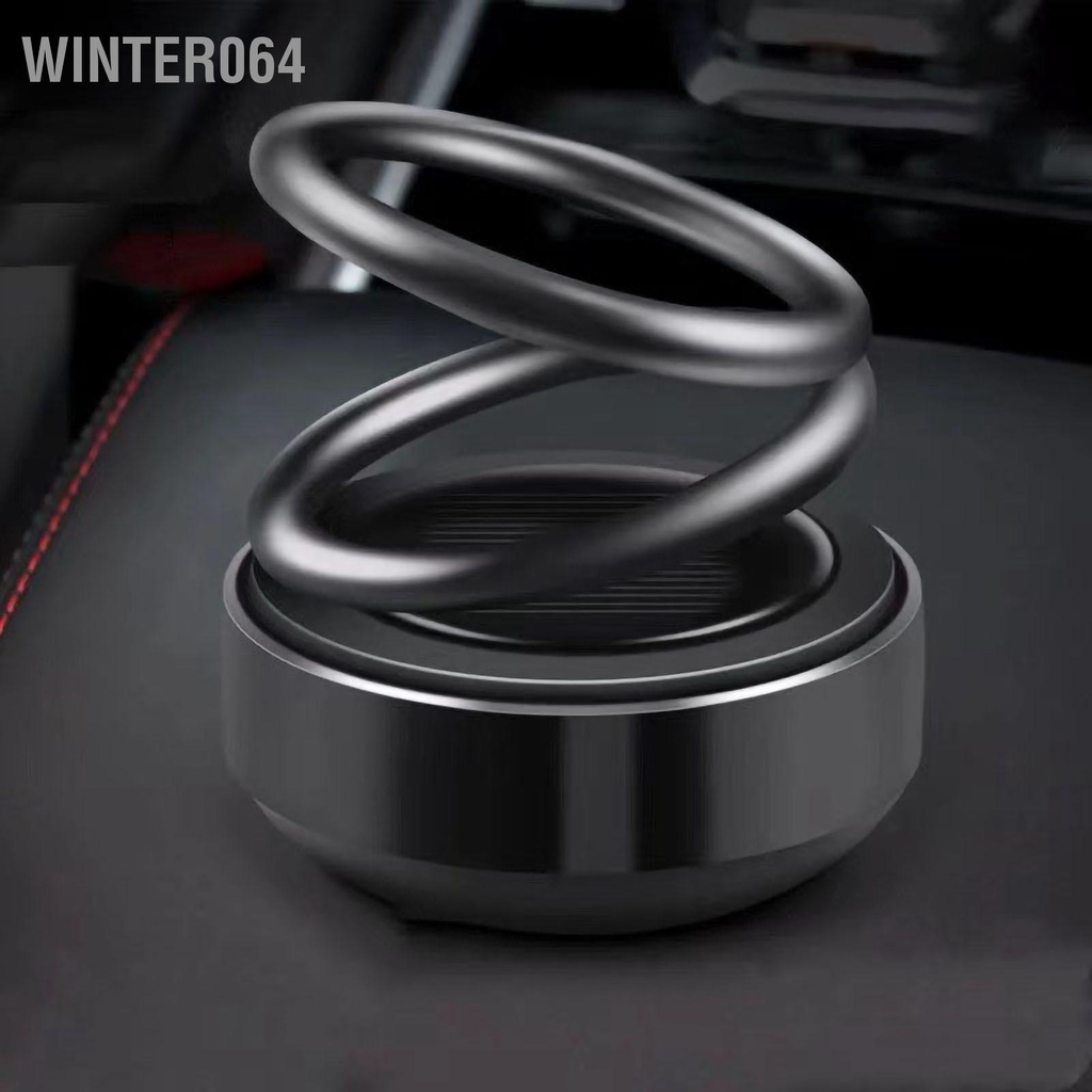 Winter064 Máy Khuếch Tán Tinh Dầu Xe Hơi Xoay Được Vòng Kép Loại Bỏ Mùi Hương Thơm Lâu Dài Giải Tỏa Căng Thẳng Không Khí