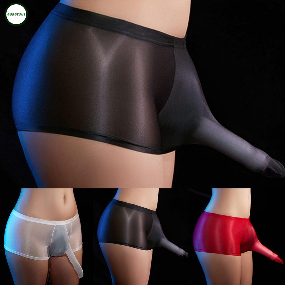 New Coming~Our Shiny and Oily Men's Boxer Briefs are ultra soft with a low rise waist perfect for all sizes Get Yours Today!#Home Essentialses