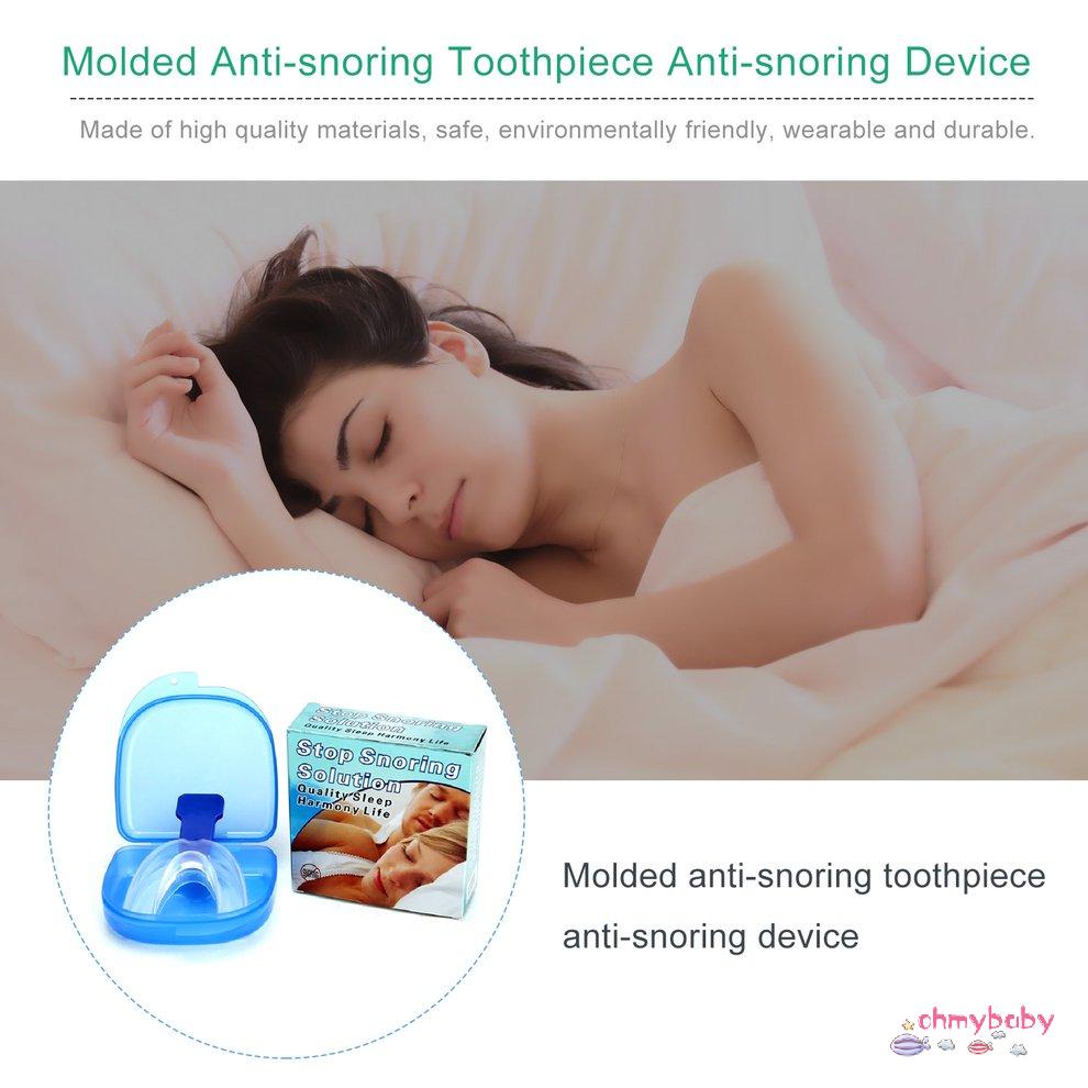 [Sẵn sàng] Ngừng Ngáy Chống Cơ Quan Ngôn Luận Ngưng Thở Bảo Vệ Bruxism Khay Hỗ Trợ Ngủ Dụng Cụ Miệng Chặn Cho Người [P/12]