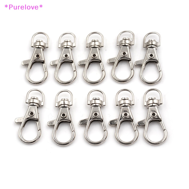 Set 10 Móc Khóa Xe Hơi Dạng Xoay Tiện Dụng Mới