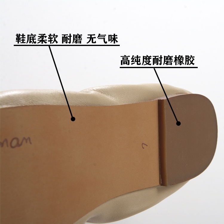 Sam Edelman Giày Búp Bê Da Mềm Đính Nơ Xinh Xắn Cho Nữ