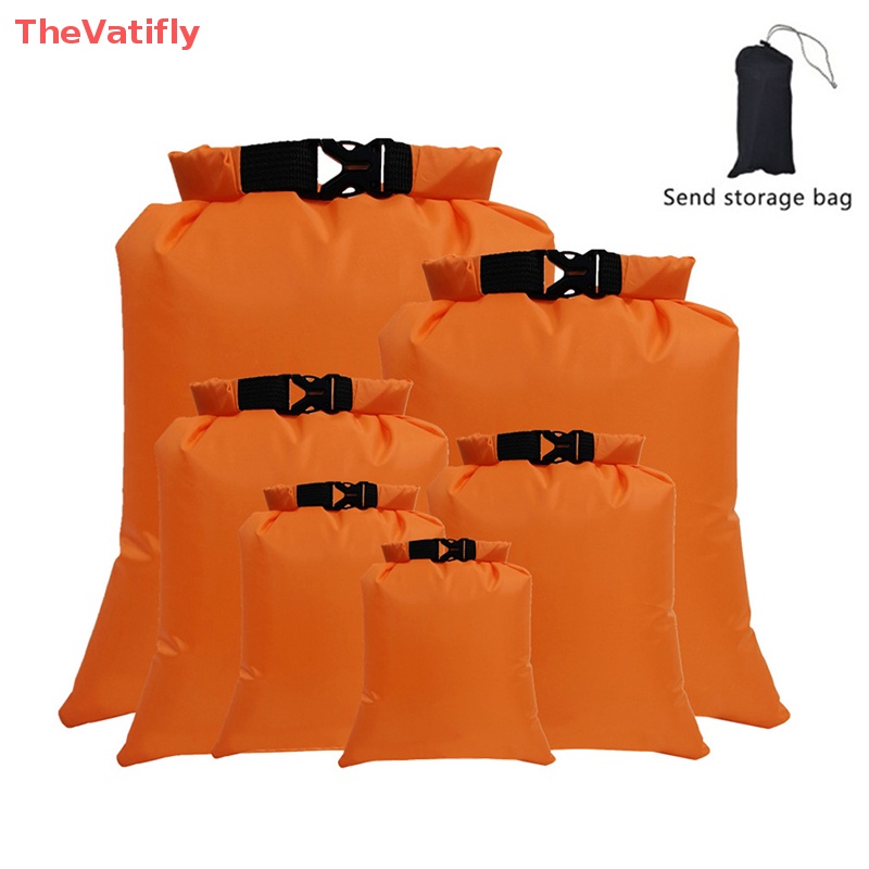 Bộ 6 Túi Khô Chống Thấm Nước Dùng Để Đựng Đồ Chèo Thuyền Kayak / Sông Tiện Dụng