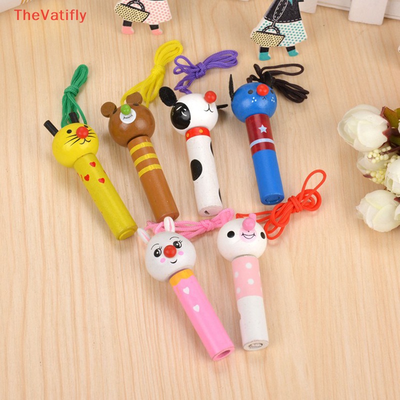 [Thevalifly] Set 5 Còi Nhiều Màu Sắc Dễ Thương Trang Trí Tiệc Sinh Nhật Cho Bé