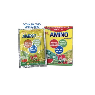 Phân bón npk amino pl 09 bổ sung vi lượng 20ml